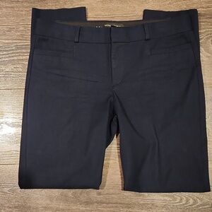 ❤️ BANANA REPUBLIC SLOAN FIT SKINNY ANKLE PANTS, NAVY BLUE, 4 (27)